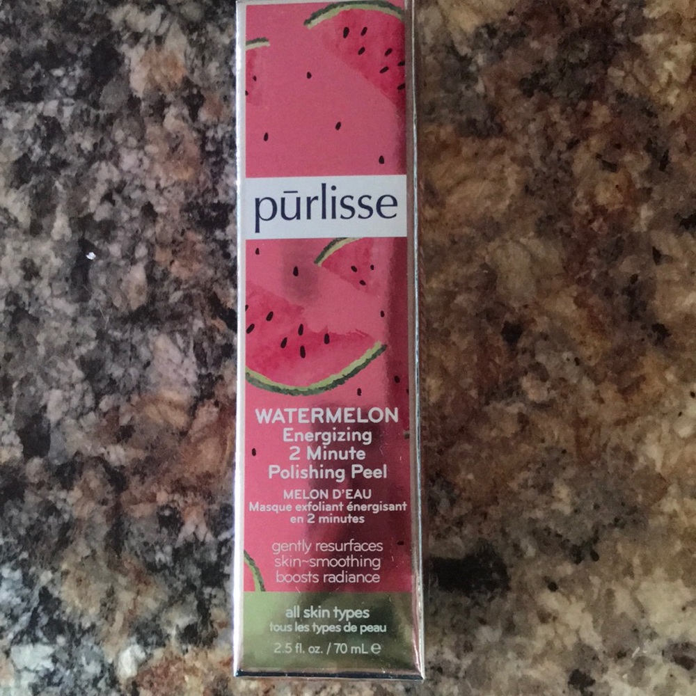 NWT Purlisse Watermelon Polishing Peel Mask
